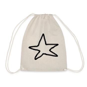 Étoiles Paillettes Starlette Vecteur Dessiné 1 - Sac de sport léger - nature - Devant