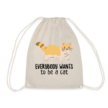 Tout le monde veut être un chat - Sac de sport léger - nature - Devant