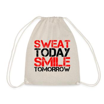Sweat Today Sourire Demain 2 - Sac de sport léger - nature - Devant