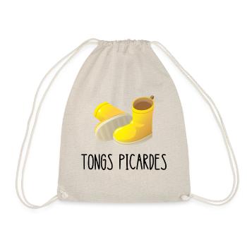 tongs picardes - Sac de sport léger - nature - Devant