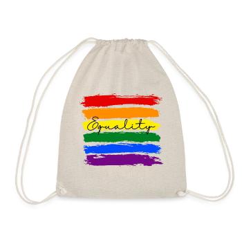 Equality LGTBQ - Turnbeutel - Natur - Vorne