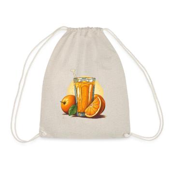 Fruity Orange Juice - National Orange Juice Day - Drawstring Bag - nature - Front