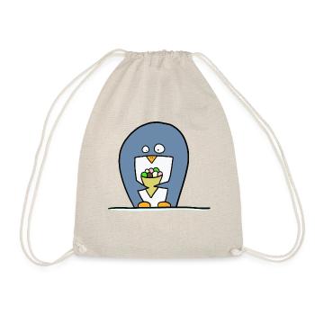 Pingouin à la crème glacée - Sac de sport léger - nature - Devant
