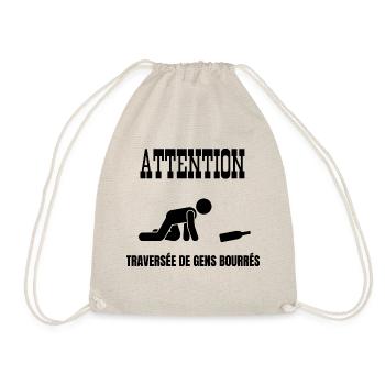 attention traversée de gens bourrés - Sac de sport léger - nature - Devant