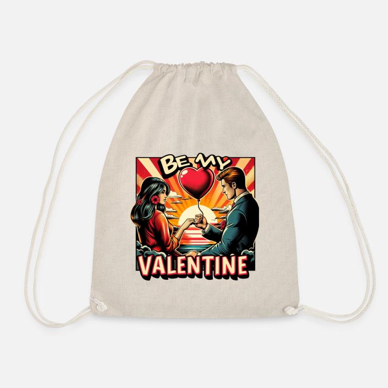 Sois mon Valentin - Sac de sport léger - nature