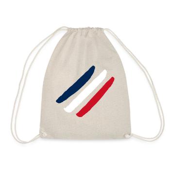 France Flag - Drawstring Bag - nature - Front