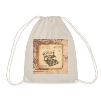 Art vintage pour les auteurs et les écrivains - Sac de sport léger - nature - Devant
