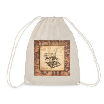 Art vintage pour les auteurs et les écrivains - Sac de sport léger - nature - Devant
