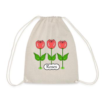 Roses - Sac de sport léger - nature - Devant