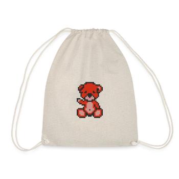 Pixel Bear Pepper - Sac de sport léger - nature - Devant