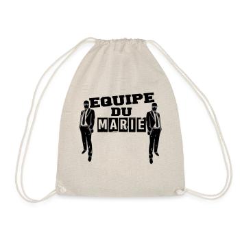 équipe marié 2 - Sac de sport léger - nature - Devant