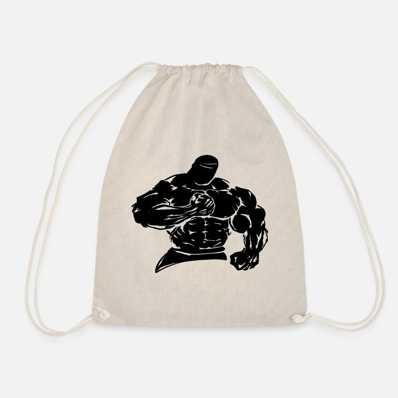 iron thug - Drawstring Bag - nature