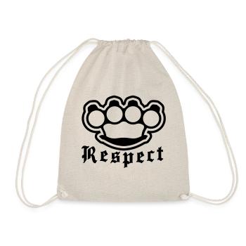 respect__f1 - Turnbeutel - Natur - Vorne