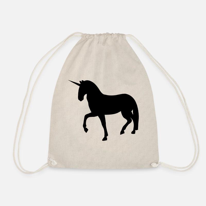 Einhorn - Turnbeutel - Natur