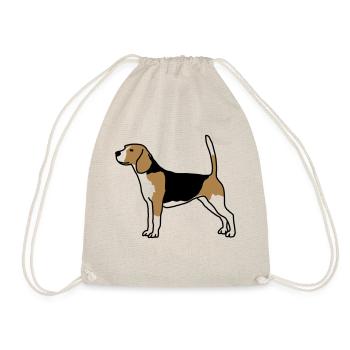 Pour les amoureux des chiens: Beagle - Sac de sport léger - nature - Devant