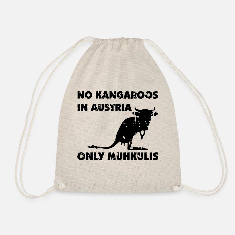 No Kangaroos in Austria R - Turnbeutel - Natur