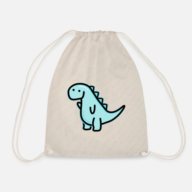 Süßer Dino - Turnbeutel - Natur
