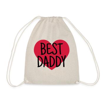 Dad - Daddy - Papa - Baby - Birth - Father - Vati - Drawstring Bag - nature - Front
