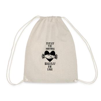 friday for future - everyday for love - Drawstring Bag - nature - Front