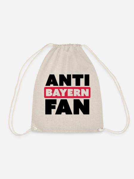 ANTI BAYERN FAN - Turnbeutel - Natur