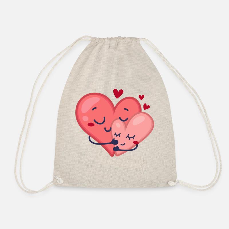 LOVE - Turnbeutel - Natur