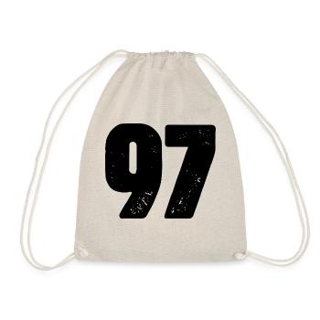 Maillot numéro 97 - Sac de sport léger - nature - Devant