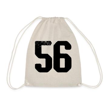 56 Number jersey - Drawstring Bag - nature - Front
