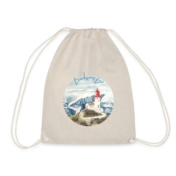 Lindesnes / Norwegen Südkap Souvenir - Turnbeutel - Natur - Vorne