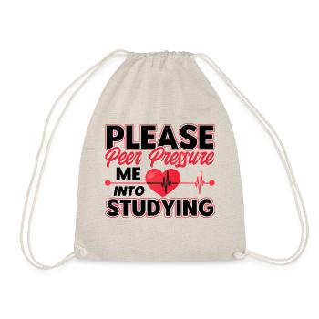 Study Medical Training Pre-Clinic Gift - Drawstring Bag - nature - Front