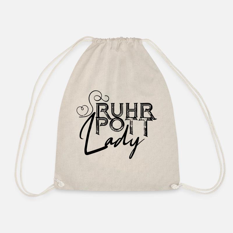 Ruhrpott Lady - Turnbeutel - Natur