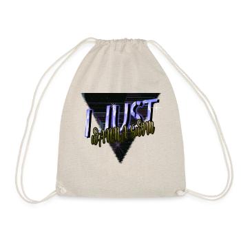 Jokes Swim Team Birthday Swimming Gift Bicycle - Drawstring Bag - nature - Front