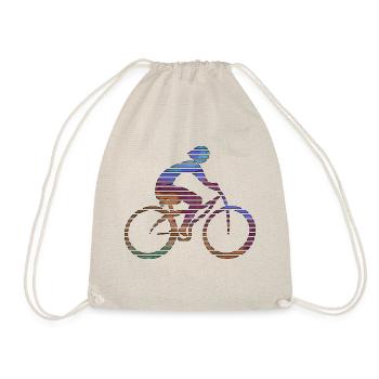 Cycliste - Sac de sport léger - nature - Devant
