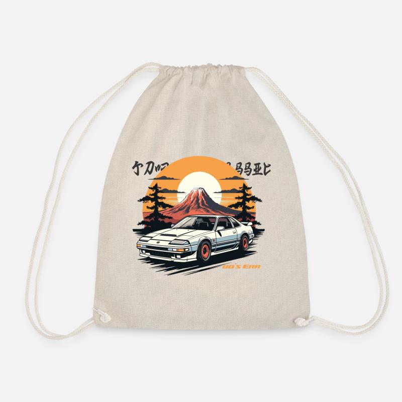 JDM Graphic Tee - Turnbeutel - Natur