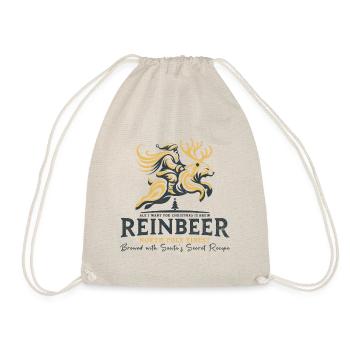 Reinbeer : Le breuvage tout droit sorti de la taverne du Père Noël - Sac de sport léger - nature - Devant