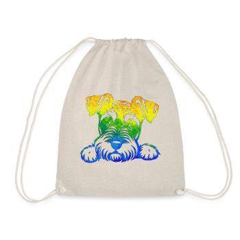 Chien chiot chien mignon Corgi aquarelle Art Cartoon Wof - Sac de sport léger - nature - Devant