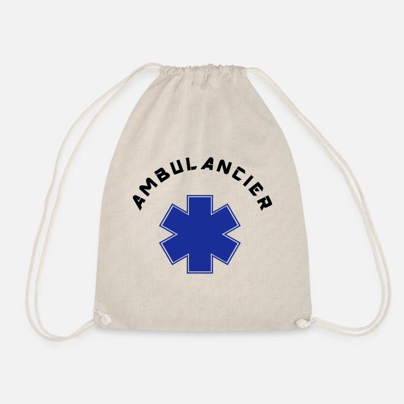 ambulancier logo - Sac de sport léger - nature