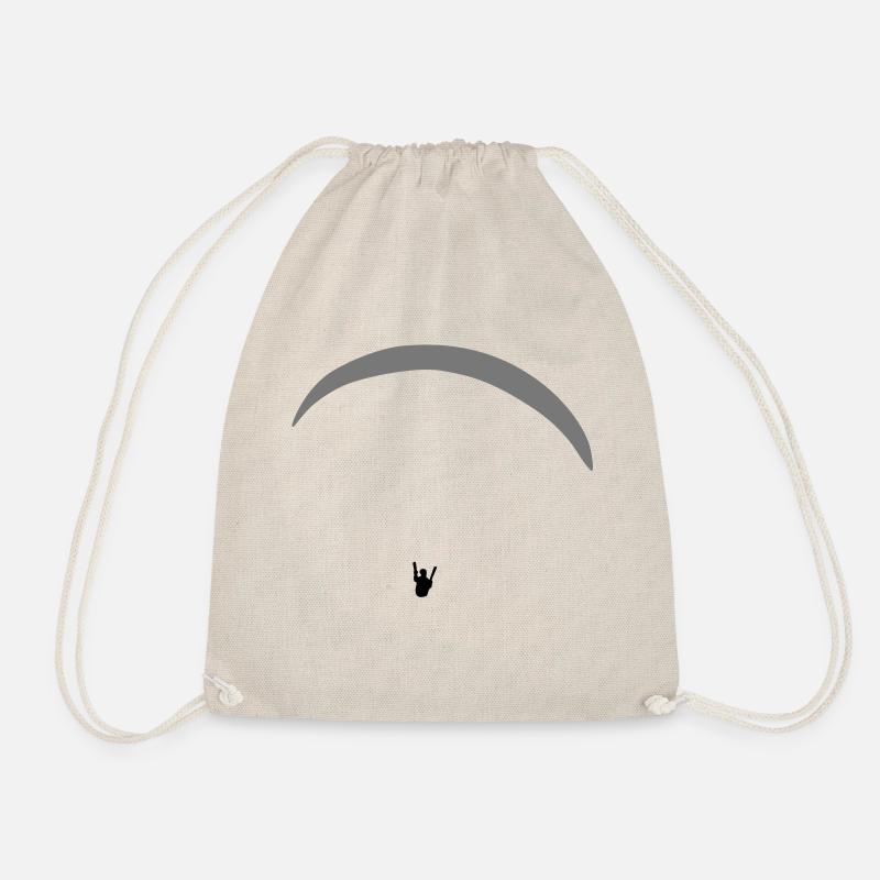 Paragliding / Paraglider - Drawstring Bag - nature