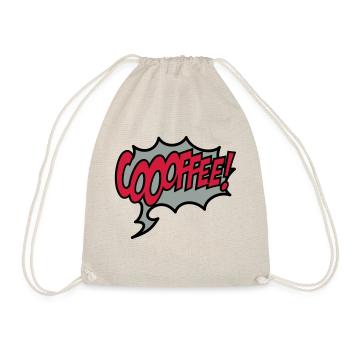 coffee - Drawstring Bag - nature - Front