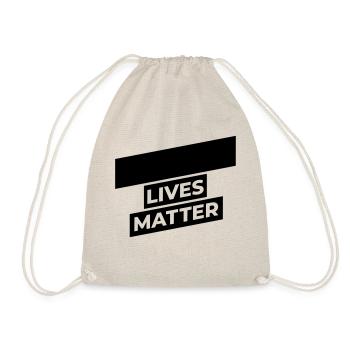 black lives matter - Turnbeutel - Natur - Vorne