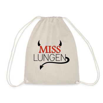 Miss lungen - Turnbeutel - Natur - Vorne