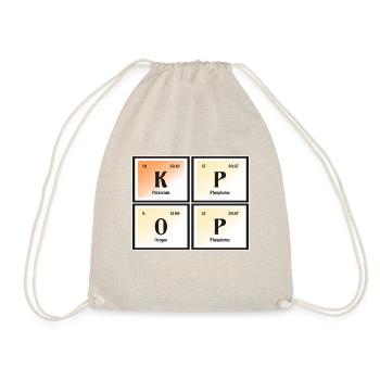 K-Pop | Tableau périodique des éléments - Sac de sport léger - nature - Devant