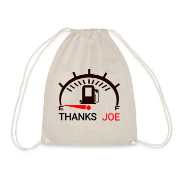Joe rot - Turnbeutel - Natur - Vorne