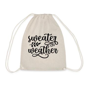 26 pull météo - Sac de sport léger - nature - Devant