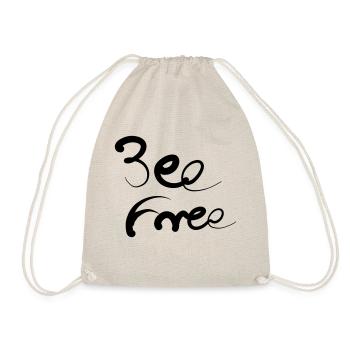 Bee Free - Turnbeutel - Natur - Vorne