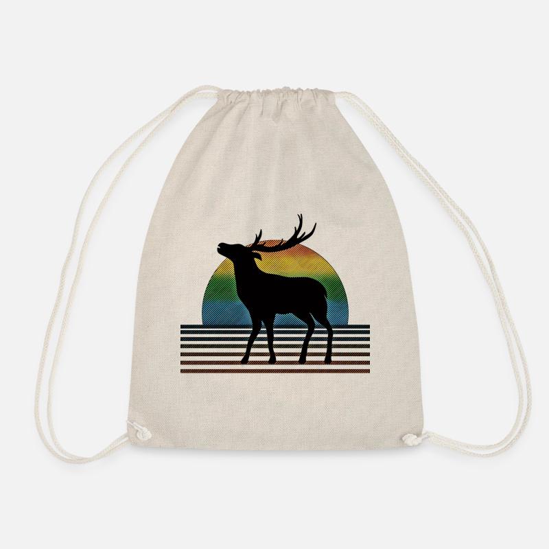 Cerf - Sac de sport léger - nature