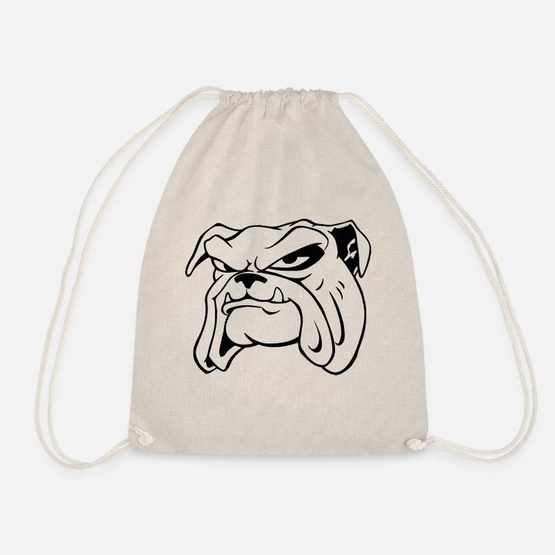 pet dog - Drawstring Bag - nature
