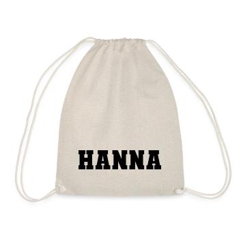 Nom - Hanna - Sac de sport léger - nature - Devant