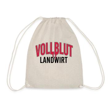 Vollblut Landwirt - Turnbeutel - Natur - Vorne