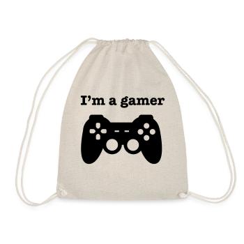 Gamer Spiele - Turnbeutel - Natur - Vorne