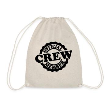 Cooler Official Crew Member Stamp (Cachet du membre de texte officiel de l’équipage Cooler) - Sac de sport léger - nature - Devant